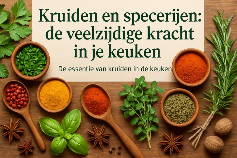 Kruiden en specerijen: de veelzijdige kracht in je keuken